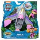 Masinuta cu figurina Paw Patrol, Jungle Pups, Skye, 20143428