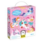 Puzzle Banana Panda, I love Unicorns, 60 piese