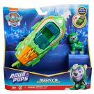 Masinuta cu figurina, Paw Patrol, Aqua Pups, Rocky Sawfish, 20139009