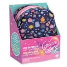 Mini ghiozdanel cu accesorii de papetarie, Glimmer & Glow, 5 piese
