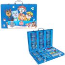 Set de colorat in trusa, Paw Patrol, 137 piese