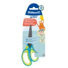 Foarfeca Griffix pentru dreptaci, Herlitz, Pelikan, Neon fresh, 15 cm