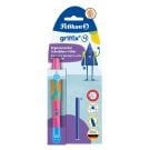 Stilou Griffix pentru stangaci, Herlitz, Pelikan, Lovely Pink