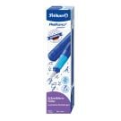 Stilou pentru dreptaci, Pelikano Junior, Penita A, Grip Ergonomic, Albastru