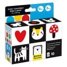 Carduri cu contrast ridicat pentru bebelusi, Banana Panda, 10 piese