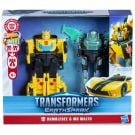 Set 2 figurine Transformers, Earthspark, Bumblee Bee si Mo Malto, F8439