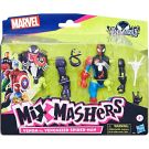 Set 2 figurine, Marvel, Mixmashers, Venom Vs Venomized Spiderman, F9194