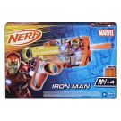 Blaster cu 4 sageti din spuma, Nerf, Marvel, Iron Man, G1923