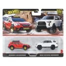 Set 2 masini metalice, Hot Wheels, Subaru Crosstrek & 2018 Toyota 4Runner, JBK98