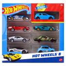 Set 8 masini metalice, Hot Wheels, 1:64, HPV78
