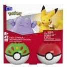 Set de constructie, Mega Pokemon, Pikachu si Ditto, JCT43
