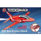 Set de constructie, Airfix Quickbuild, Red Arrows Hawk, 31 piese