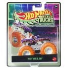 Masina Hot Wheels, Monster Truck, Glow In The Dark, Hotweiler, JFX19