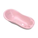 Cadita bebe cu dop de scurgere si baza antialunecare, Lorelli Little Stars, 100 x 51 x 31 cm, Pink