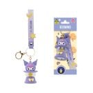 Breloc cu lumini si curea, Yume, Hello Kitty and Friends, Camping Lamp Series, Kuromi