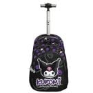 Ghiozdan tip troler cu maner telescopic, Graffiti, Kuromi Jolt