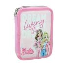 Penar echipat cu 2 compartimente, Barbie, Living the Dream