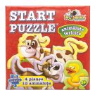 Puzzle Start 4 in 1 Noriel - Animalute fericite