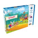 Puzzle Noriel cu povesti - Iepurele si broasca testoasa, 100 Piese 