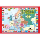 Puzzle NORIEL Harta Europei, 100 piese