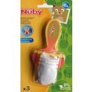 Nuby  Nibbler, set 3 plase de rezerva