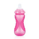 Nuby Pahar cu pai sport Vari-Flo Sistem 300 ml, Roz