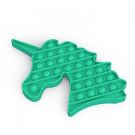 Jucarie antistres Pop It Now, Unicorn, Verde