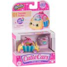 Pachet masinuta cu figurina Cutie Cars Cupcake Cruiser Seria 1