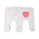 Pantaloni bebelusi BABY CORNER Love - White