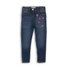 Pantaloni denim cu detaliu de perle Minoti