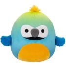 Jucarie de plus, Squishmallows, Papagalul Baptise, 19 cm