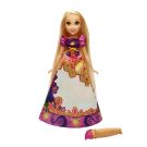 Papusa Disney Princess Rapunzel cu rochie magica