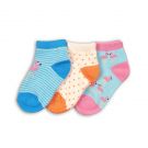 Set sosete multicolor Minoti Pastel, 3 perechi