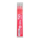 Rezerva roller Pilot Frixion Ball, 0.5 mm, rosu, (set 3 bucati)