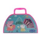 Trusa artistului Peppa Pig, acuarele si culori, 50 piese