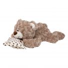 Jucarie de plus Ursulet Gri cu pernuta, 55 cm