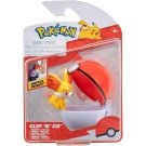Figurina in bila Clip N Go Pokemon S2, Fennekin si Poke Ball