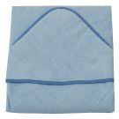 Prosop cu gluga King Bear, 75x75 cm - Bleu