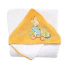 Prosop si manusa Baby Calin Youpi, 80x80 cm, Galben