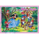 Puzzle NORIEL Alba ca Zapada cu Piticii, 100 piese