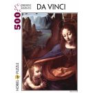 Puzzle Noriel Pictura Clasica - Da Vinci, Maria cu Pruncul, 500 piese