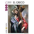 Puzzle Noriel  Pictura Clasica - El Greco, Iisus carand Crucea, 500 piese