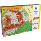 Puzzle Noriel cu harti 100 de piese - Harta Romaniei