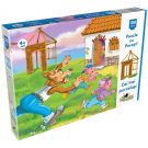 Puzzle Noriel cu povesti 100 de piese - Cei trei purcelusi