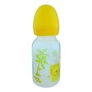 Biberon PP decorat Primii Pasi, Galben, 125 ml