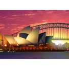 Puzzle Ravensburger Sydney Opera House and Harbour Bridge, 1000 piese