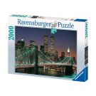 Puzzle Ravensburger Brooklyn Bridge and Manhattan, 200 piese