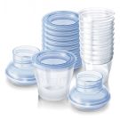 Recipiente pentru stocarea laptelui matern Avent, 10 x 180ml, SCF612/10