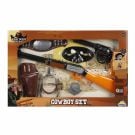Set cowboy cu pusca si accesorii, Wild West Hero