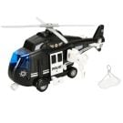 Elicopter de politie cu lumini si sunete, Cool Machines, 1:16, Negru